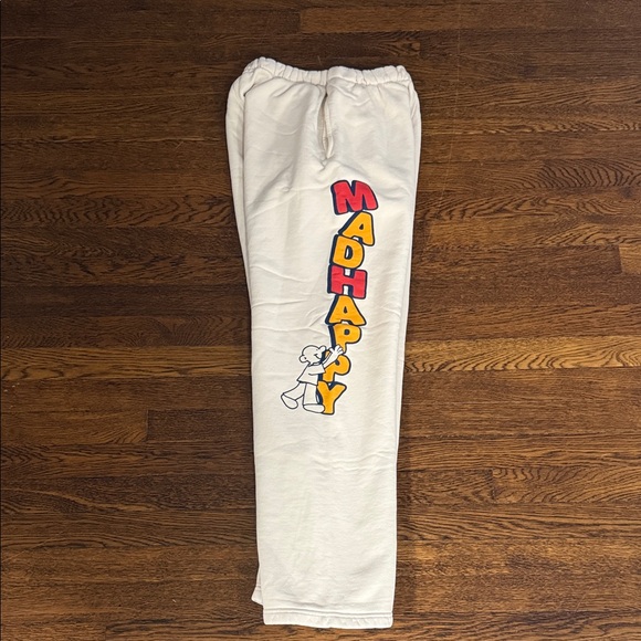 🌭Madhappy LIMITED EDITION Flare Unisex Fleece Sweatpants, Size Medium - Picture 12 of 14